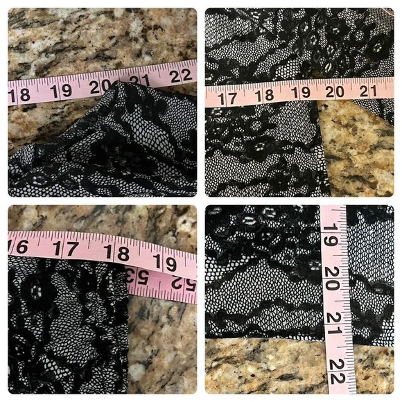 Michael Kors Women's Cold-Shoulder Halter Blouse Small Black/White) Classic - Picture 5 of 9